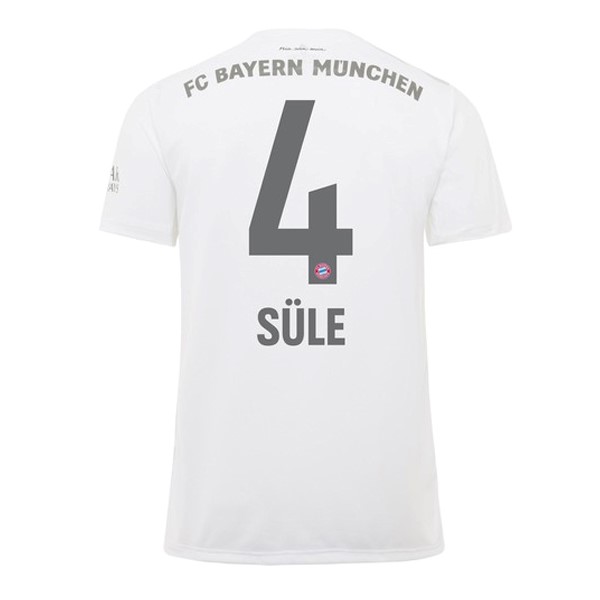 Camiseta Bayern Munich NO.4 Sule 2ª Kit 2019 2020 Blanco